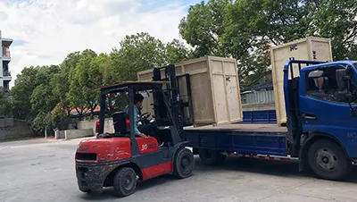 Carga y despacho de camiones