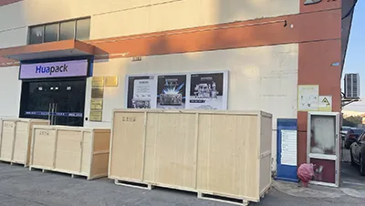 Embalaje en caja de madera