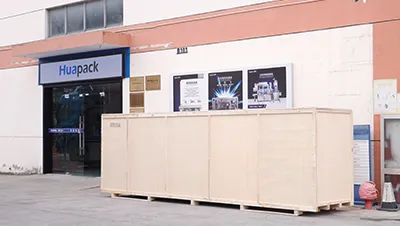 Embalaje en caja de madera