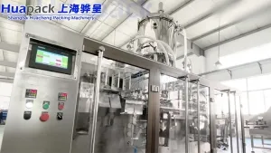 Envasadora de bolsas prefabricadas 240DG para líquidos