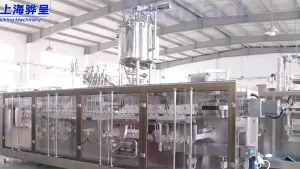 Envasadora de bolsas prefabricadas 400QG para líquidos