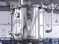 Envasadora de bolsas prefabricadas, llenado con 1 boquilla