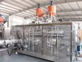 Envasadora de bolsas prefabricadas, llenado con 1 boquilla