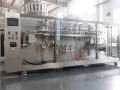 Envasadora de bolsas prefabricadas, llenado con 1 boquilla