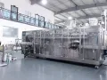 Envasadora de bolsas prefabricadas, llenado con 1 boquilla