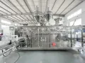 Envasadora de bolsas prefabricadas con alimentador automático de bolsas y llenado con 1 boquilla