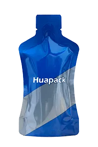 Envasadora de bolsas con forma en rollo, llenado con 2 boquillas