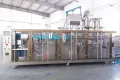 Envasadora horizontal de bolsas con boquilla, llenado con 1 boquilla