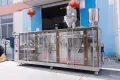 Envasadora horizontal para bolsas zipper, llenado con 1 boquilla