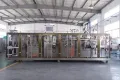 Envasadora horizontal para bolsas zipper, llenado con 2 boquillas
