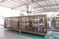 Envasadora de bolsas prefabricadas por servo motor, llenado con 4 boquillas