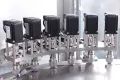 Máquina de llenado y taponado de bolsas con boquilla (con spout)